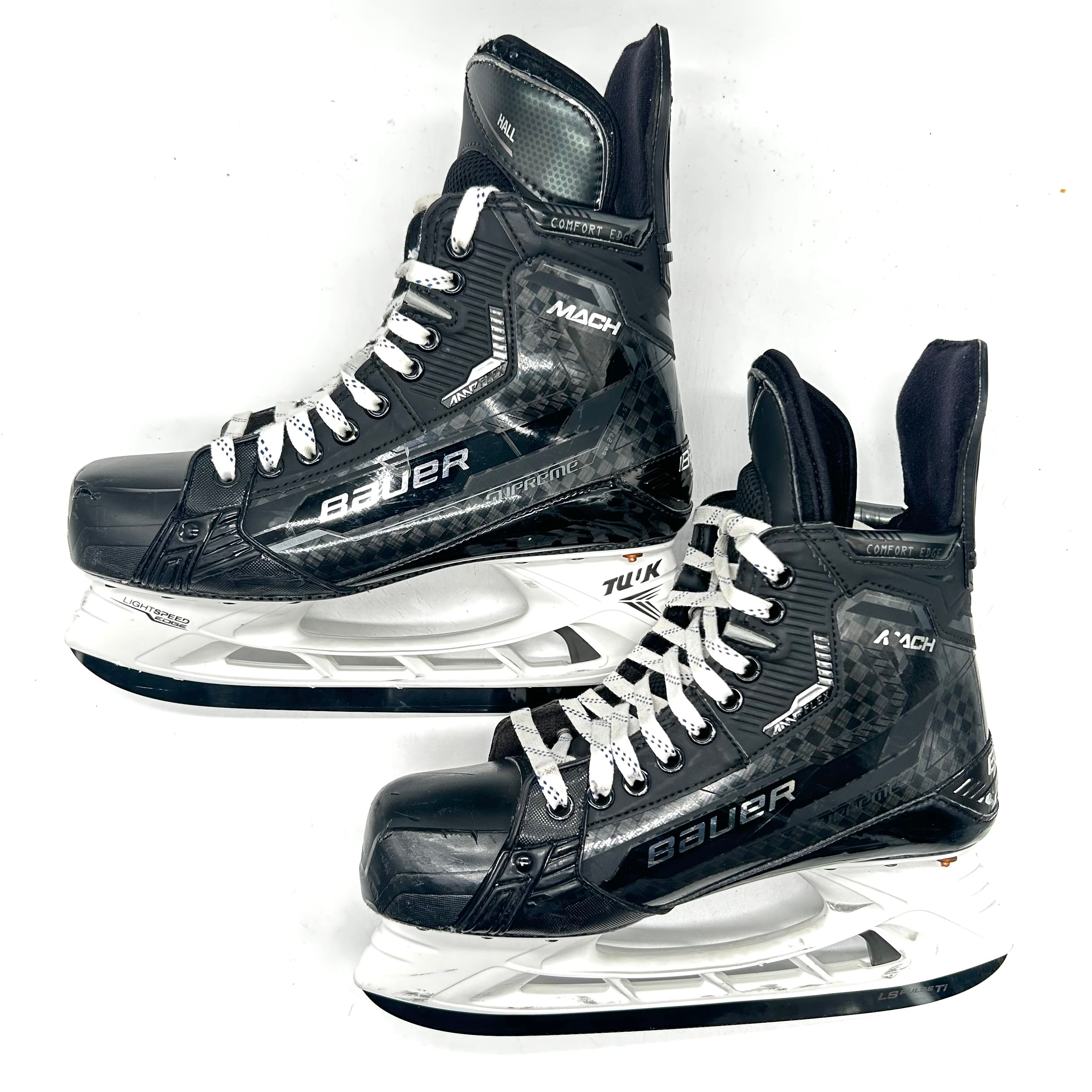 Bauer Supreme Mach - Patins NHL Pro Stock d'occasion - Taylor Hall - Taille 9.25E